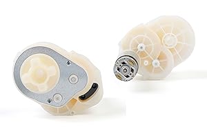 JONATURE Paar 12V Motor & Getriebe Montage für Peg Perego Kinder Ride On Auto, 12 Volt für Peg-Perego Polaris RZR 900 / Polaris Schleudergetriebe