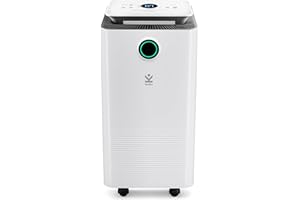 Avalla X-125 Deumidificatore Casa - per Casa e Ufficio da 12L, Antimuffa, Assorbi Umidità per Ambienti, Deumidificatore Silenzioso 1, 20m³/h, Copertura Multi-Stanza, 2,5 Litri Serbatoio