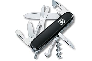 Victorinox Navaja Escalador (14 Funciones, Gran Hoja, Destapador) 91mm