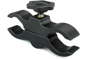 FILANIMAL Monturas acoples agarres soporte para linternas caza linterna, linternas led, linternas bicicleta, ajustables de plastico reforzado, acero, pistola rifle escopeta telescopio (Montura/acople M-1)