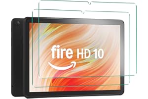 GOZOPO Schutzfolie für Fire HD 10 / HD 10 Kids/ 10 Kids Pro Tablet (13. Gen, 2023), Panzer Schutz Glas Folie für Fire 10 (2023/2021), 2 Stück