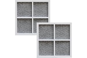 KEQAR 2 PCS Filtro Aria di Ricambio per Frigorifero LG, Pure n Fresh, Compatibile con LG LT120F, LFX31925SW, LFX31925SB, Kenmore 469918