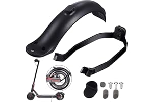 CYH 2 Piezas Guardabarros Trasero,Soporte de Guardabarros, Accesorios de Reemplazo de Guardabarros Trasero,Accesorios de Patinete para Xiaomi M365 / M365 Pro Scooter,con Empulgueras y Tapones de Rosca