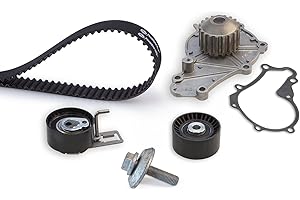 GATES KP15656XS Kit de distribution + pompe à eau Nombre de dents: 141 25,4 mm avec pompe à eau