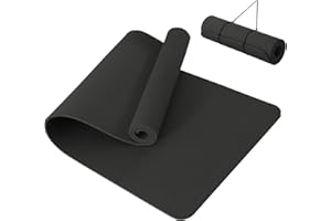 Good Nite Yoga Mat Thick 10 mm Exercise Mat TPE Yoga Mats For Women & Men Non-Slip Gym Mats For Home Fitness Workout Pilates