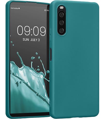 EASSGU TPU Silicone Custodia per Smartphone, Compatible with Sony Xperia 10 IV (6 Inches), Cover Protettiva in Silicone TPU Motivo Dipinto Trasparente - Fiori 9
