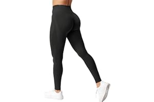 ZAAYO Sport Leggings for Women High Waist Gym Leggings Seamless Scrunch Butt Leggings for Yoga Gym Workout Fitness