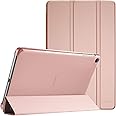 ProCase Cover for Galaxy Tab A 10.1 2019 Case(SM-T510/SM-T515/SM-T517), Ultra Slim Light Smart Folio Cover Stand Case Book Cover with Translucent Frosted Back -Rosegold
