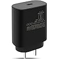 Original Samsung 25W PD Charger Adapter for Galaxy S25, S25 Plus, F15, A55, A35, M35, M55, M34, M53, F23, M14, F14, M33, A34, A54, S21 Fe, S23 Fe 5G, S23, S24 Superfast Charging Wall Charger, Black