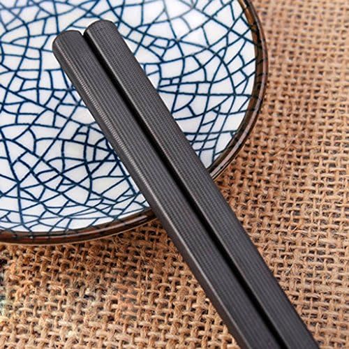 CLOTHES UK- Household Suit Japanese Chinese Chopsticks Antiskid Resistant High Temperature Alloy Chopsticks Without Mouldy And Rusty Hotel Sharp Chopsticks Suit