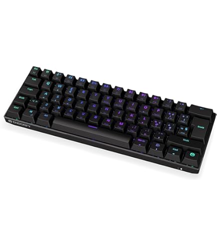 Tastiera Meccanica Thock 75% IT Red - Switch Kailh Red, Keycaps ABS, Manopola Volume, Layout Italiano