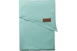 Shabany® - Écharpe porte-bébé Ring Sling - 100% coton bio - Porte-bébé pour nouveau-né, tout-petit jusqu'à 15 kg - instructions incluses - menthe (happy)