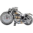 BHOOLU&GOOLU Retro Style Motorcycle Shape Alarm Clock - Creative Showpiece - Home Decorator- 1Piece/Box