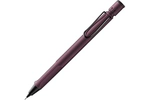 ‎LAMY Lamy safari scarlet Druckbleistift - klassicher Minenbleistift mit ergonomischem Griff & Gehäuse aus ASA-Kunststoff - Bleistift mit Feinstrichmine M 41 in Strichbreite 0,5 mm & Radiertip