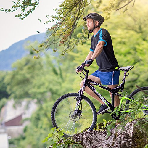 Bergsteiger Buffalo 26 Zoll Mountainbike, vollgefedert, Scheibenbremse, 18 Gang Shimano - 4