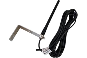 TKSTAR TK STAR Antena universal de 868 MHz, 868 MHz, 868,3 MHz, antena exterior, cable de 5 m para puerta de garaje Hörmann Berner
