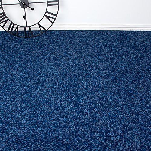 Tessera Kingfisher Blue Coloured Carpet Tile For Commercial Use 50cm x 50cm, 4m2 (16 Tiles)
