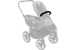 PROTEC TIF | Synthetic Leather Fitted Cover Compatible with Bugaboo Donkey Carry Handle (to Fit Over The Original Rubber)