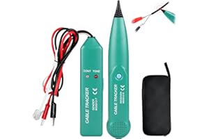 BYZESTY MS6812 Traceur Cable, Cable Tracker, Detecteur Cable Robot Tondeuse, Traceur De Câble Portable, Testeur De Câble Téléphonique, Traceur Cable Electrique Pour Téléphone Traqueur De Câble