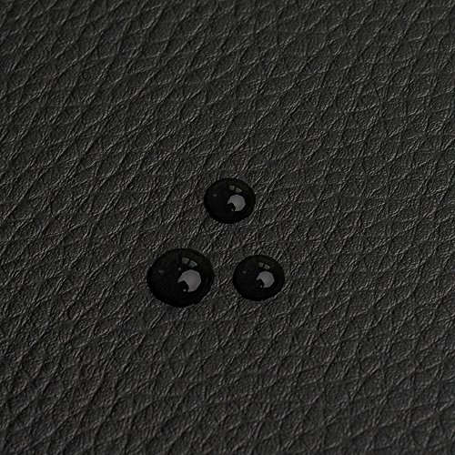 Exklusives Kunstleder – Meterware (Schwarz) - 3