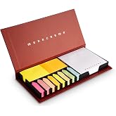 Pigna, MISTER MEMO KIT Sticky Notes in Box, Sticky Sheets, Assorted Colors, Pack Size 23x11x2cm, 1.