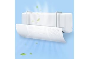 qianduoduo Deflettore Condizionatore Universale, Deviatore Aria Condizionatore, Deflettori Condizionatore per Casa/Ufficio, Anziani, Neonati, Donne in Gravidanza