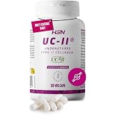 HSN UC-II&reg; 40mg Collagen Type 2 Undenatured 120 Vegetable Capsules | With Vitamin C, D3, K2, Manganese and Copper. Support fo