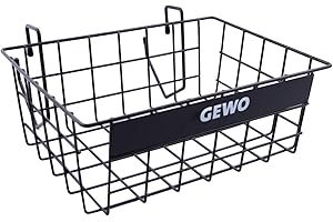 ‎GEWO GEWO Ballkorb für bis zu 120 Tischtennisbälle – Edelstahl, robuste Gitterkonstruktion, zur Befestigung am Tisch – Praktisches Trainingszubehör