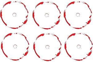 Jucoci Objective Point Markers 6PCS Set Objective Marker Compatible with WHAOS Wargame (Miniature Not Included)