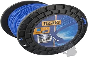 GREENSTAR Ozaki Bobine fil nylon carré 4,0 mm x 30 m