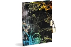 Mareli Diario Segreto cm 14,5x18,5 Multicolor con lucchetto in metallo e 2 chiavi