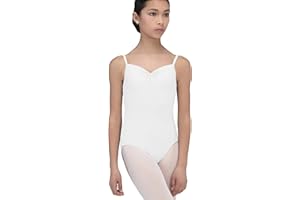 WEARMOI Wear Moi Abbie Justaucorps Fille, Blanc, FR : 8 Ans (Taille Fabricant : 8-10 Ans)