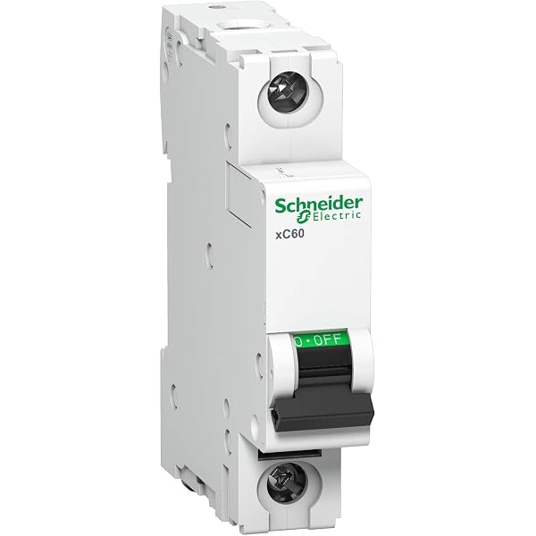 Schneider Electric Acti 9 Mcb Xc60 1P 6A C 10000A,A9N1P06C (Pack
