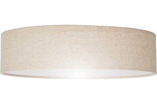 Plafonnier Smartwares Ceiling Dreams Natural - Lin - 40 cm - 3 douilles E14 intégrées - Pour ampoules jusqu'à 40 W (non incluses)