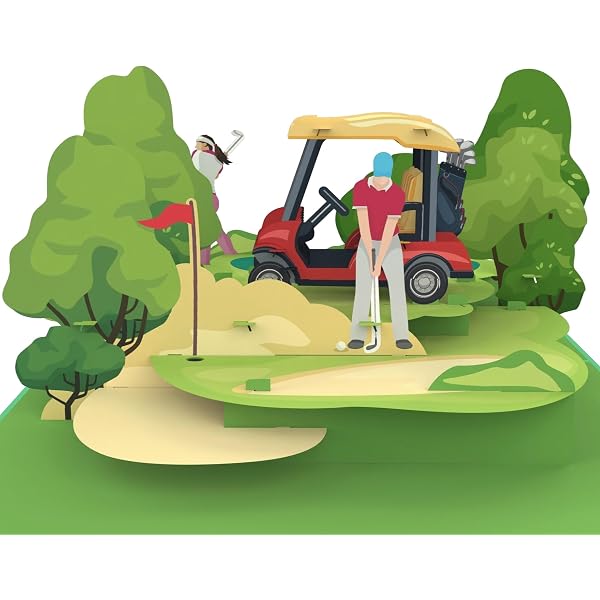 Golf-Haargummis - 7er-Set, Knitterfrei, Für Weibliche Golfer - Lustiges Geschenk