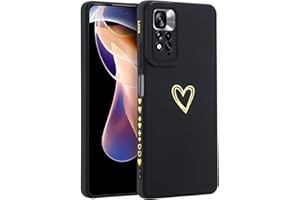 ATISIJIE Funda para Xiaomi Redmi Note 11 Pro 5G Carcasa, Tacto Suave, Protección contra Terremotos, Protección contra Polvo y Polvo Case para Xiaomi Redmi Note 11 Pro 5G Negro