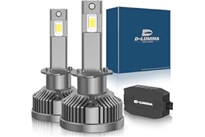 D-Lumina Żarówka samochodowa H1 LED Canbus 120 W 22000 LM Auto Car Light Konwersja żarówek 6000K - 2 lata , 2 sztuki