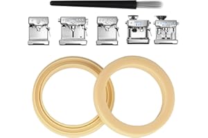 LIUHANCSQD 2 Pcs Anillos de Sellado Compatibles con Sage The Barista Express, Juntas Tóricas de Silicona de Repuesto para BES875UK SES875BKS SES875 SES875BTR2GUK1 Máquinas de Café Espresso