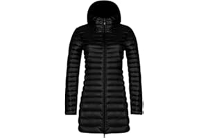 PENGNIAO Piumino Leggero Lungo Donna Con Cappuccio Piumini Leggeri Giacca Cappotto Piumino Ultraleggero Donna Giacconi Piuma Invernali Giubbotti Imbottiti Giubbini Trapuntato Invernale Signora Ultralight