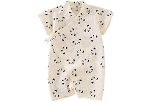 HAHANICE Japanese Kimono Baby Thobe Cotton Yarn Pajamas Robe 0-24 Months