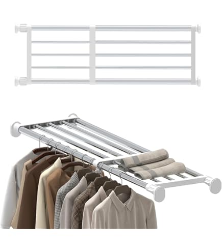U-Vormige Kleding Kast Rail Gordijn Staaf Douchego