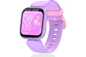 Mgaolo Kids Smart Watch for Boys Girls,Fitness Tracker with Heart Rate Sleep Monitor for Android iPhone,Waterproof DIY Watch Face Pedometer Activity Tracker (Can be used without app/phone)
