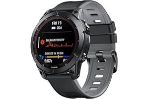 ANBEST Pasek kompatybilny z Garmin Fenix 6X PRO/Fenix 7, pasek wymienny 26 mm, pasek do Fenix 6X/Enduro/Enduro 2/Descent MK1/Tactix Delta/Fenix 3/Fenix 3HR