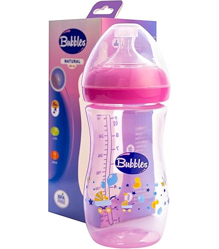 Chicco Natural Feeling Anticolic Fles 6 Maanden 330 Ml, Met Zuignap Van Zachte En Flexibele Siliconen Geschikt Voor Gemengde Borstvoeding Snelle Stroom Kleur Roze 628714301
