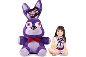 HBSFBH FNAF Plushies Toys, Foxy Chica Bonnie Peluche Bambole, FNAF Giocattoli di peluche, Five Nights at Freddy's Plushies, FNAF Peluche Bambola, Five Nights Game Peluche, Regali per i fan di FNAF