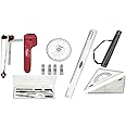 TECHNOSIGMA Engineering Kit (Mini Drafter, Sheet Container, 8 parts Engineering Instrument Box, Ruler, Set Square, Pro Circle, 4 Drawing Board Clips) Set of 7 Items