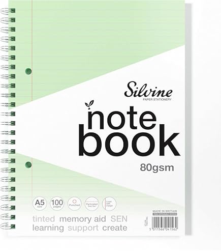 Sketching Lesson Book Silvine Exercise Book A4 Ruled With Margin Purple (10 Pack) EX111 Blue Book