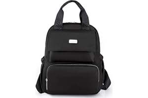 Travistar Backpack Womens Small Nylon School Bag Water-resistant Lightweight Travel Daypacks Casual Ladies Anti-Theft College Bag Fashion Handbag Work Shopping Rucksack for Girls and Women