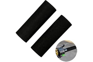 MXYVRIX Poignées en Mousse de Moto Anti-dérapant et Anti-Vibration, Poignées en Mousse Confort pour Moto, Confortable et Pratique,Diamètre Intérieur 2.6-3.8 cm