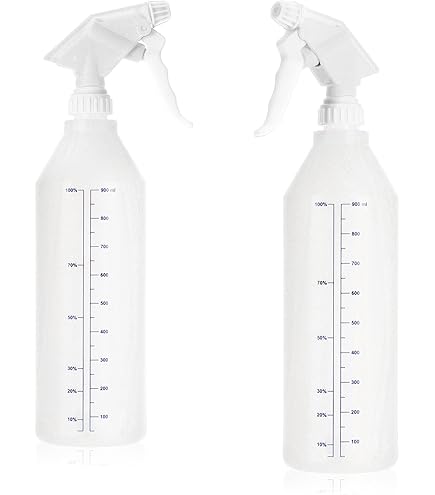 2 Pulvérisateurs Fleurs 760ml - Buse Réglable Fin Brouillard à Jet Fort - Pour Plantes, Vitres Ou Cheveux